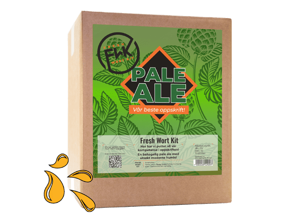 FWK Pale Ale Fresh Wort Kit – komplett bryggekit for å lage klassisk pale ale hjemme